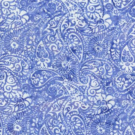 Hyacinth Paisley TONGA Batik B7163 HYACINTH