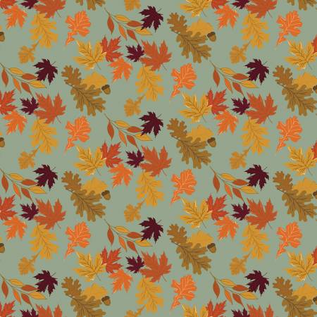 The Awe of Autumn Leaves Hazy /Riley Blake