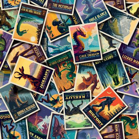 Legends Of The National Parks Postcard Toss Multi