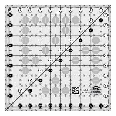 Quilt Ruler 10 1/2 x 10 1/2Creative Grids CGR10