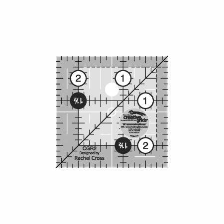 Creative Grids Quilt Ruler 2.52 1/2" Square
