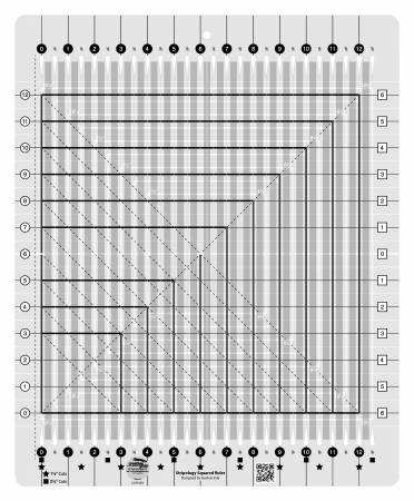 Creative Grids Stripology® Squared Quilt Ruler CGRGE2