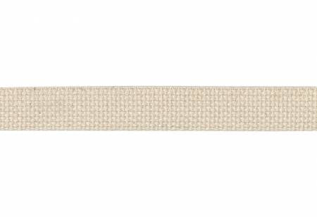 Cotton Webbing  1in Natural 20yds