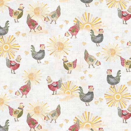 Chicken Scratch Rise & Shine Chickens