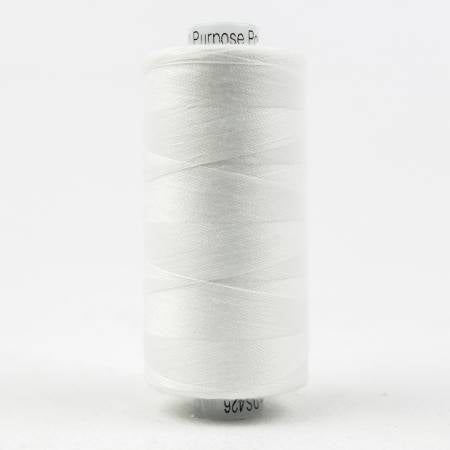 Designer DS426 All Purpose Polyester 40wt 1000m White