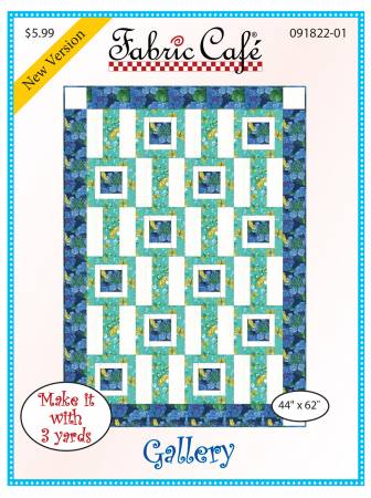Gallery 3 yard quilt pattern