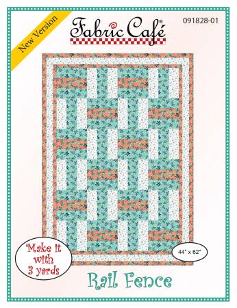 Rail Fence 3 yard quilt pattern