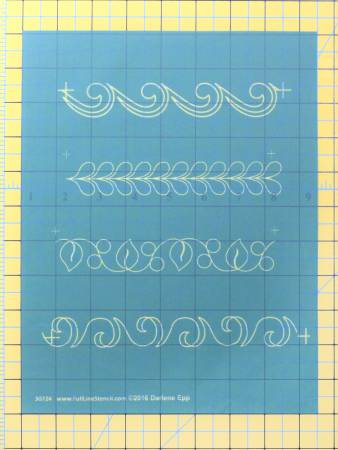 Full Line Stencil One Inch Borders by Darlene Epp