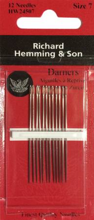 Richard Hemming Darners Needle Size 7 12ct