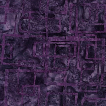 Woodblock Cubes-Purple Eggplant