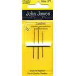 John James Leather Needle 3ct Set #3/7 12/bx