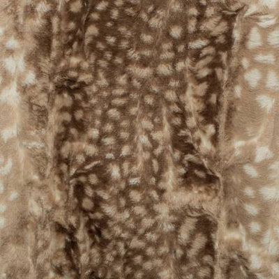 Cappuccino Luxe Cuddle Fawn Shannon Fabric