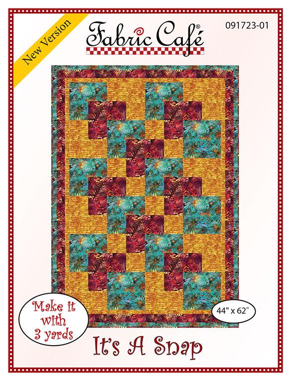 It's A Snap 3 yard quilt pattern