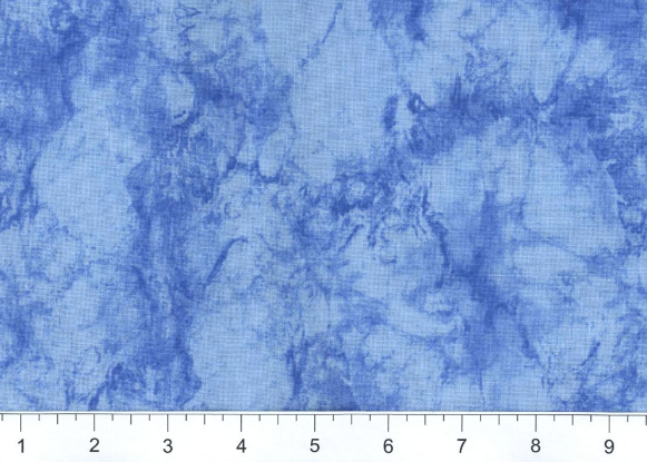 108" Day Marble Tonal Light Blue