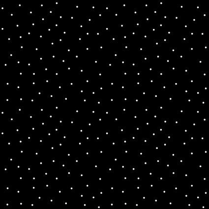 Kimberbell Basics Black & White Scattered Dot # MAS8210-J