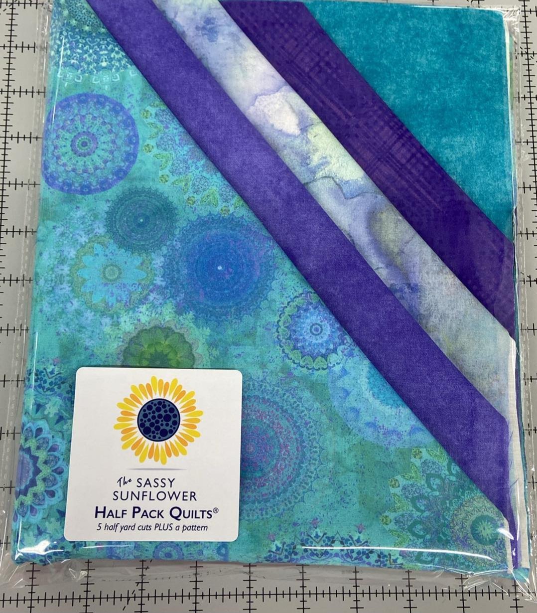 Medallions Aqua Half Pack