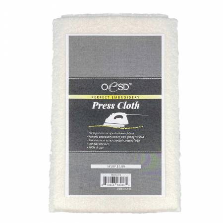 Perfect Embroidery Press Cloth – Beckie's Sewing Center