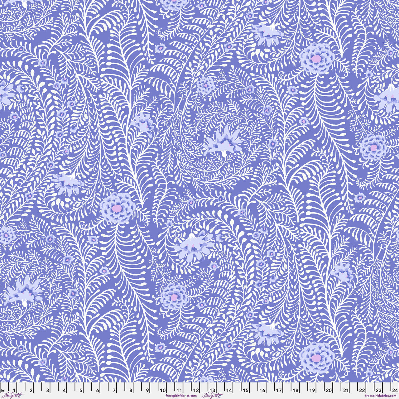 Kaffe Fassett Ferns - Periwinkle || Stash