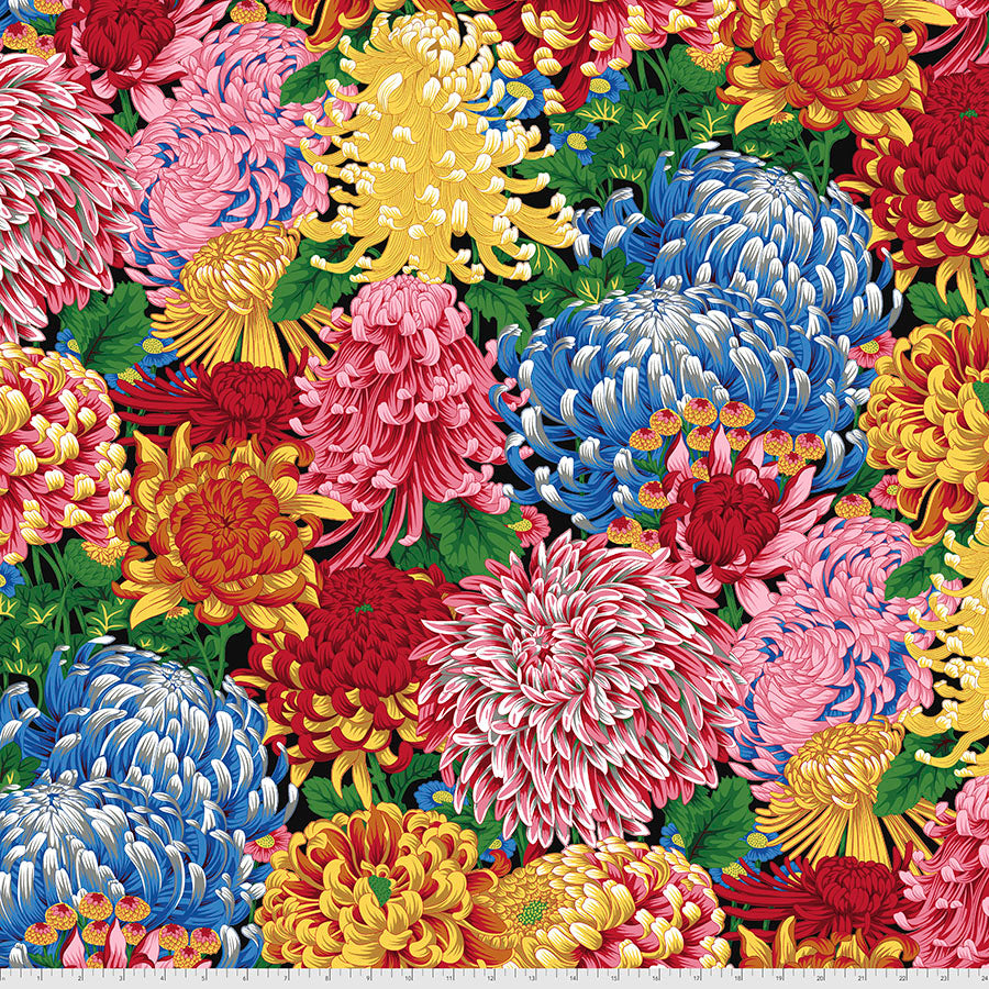 Kaffe Fassett Hokusai's Mums - Natural || Stash