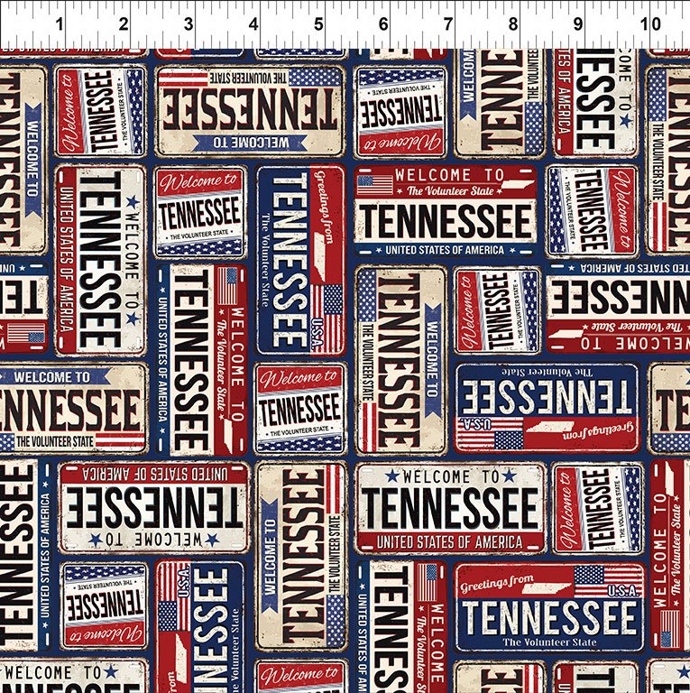 Ky/Tn  Shop Hop 6KTH-1 /Tn Plates/In the Beginning