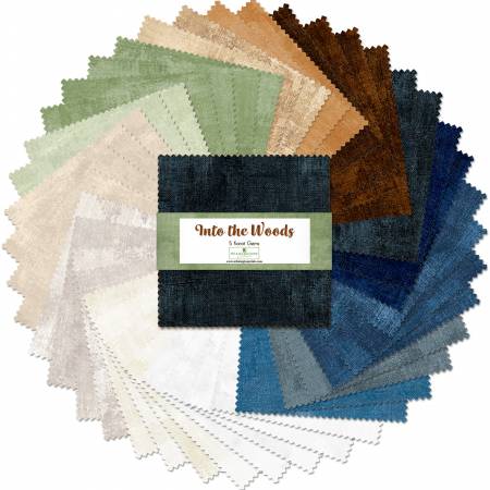 5in Squares Into the Woods, 42pcs