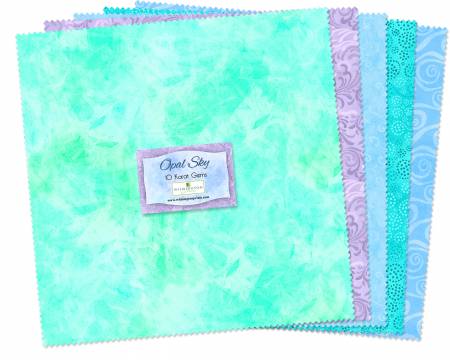 10in Squares Essential Gems Opal Sky 42pcs