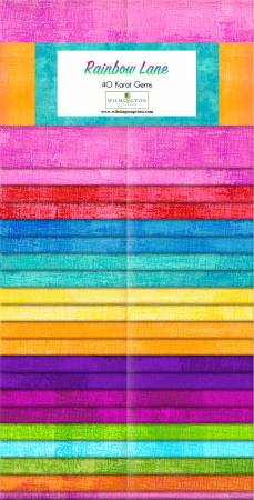 2-1/2in Strips Rainbow Lane, 40pcs,