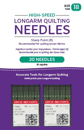 High Speed Longarm Quilting Needles 18