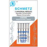 Schmetz Chrome Universal 80/12 Carded 5 Pack