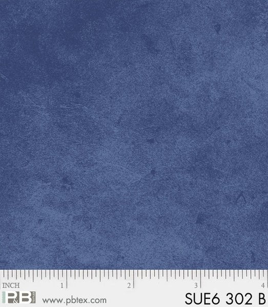 P&B Textiles Blue SUE6 302 B