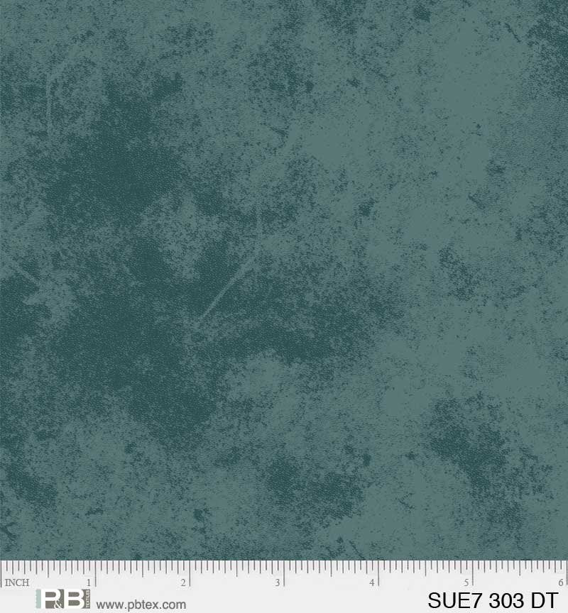 P&B Textiles Dark Teal SUE7 303 DT