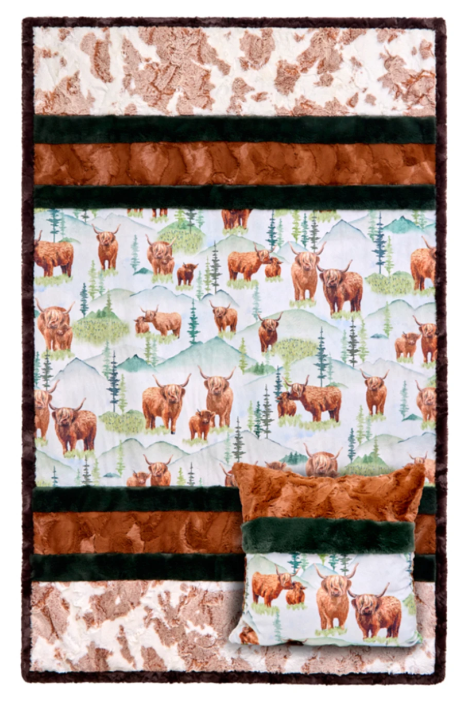 Picture Perfect Cuddle Kit 38 x 58 Cuddle Cattle
