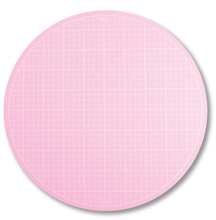 Rotating Cutting Mat 10in diameter (Pink)