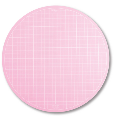 Rotating Cutting Mat 10in diameter (Pink)