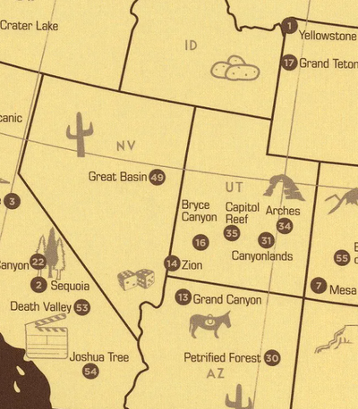 National Parks 3 Poster Panel P9157