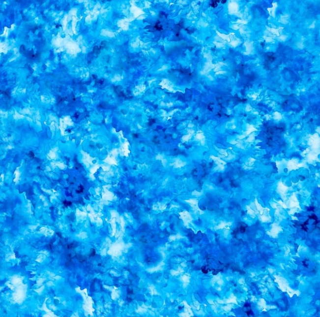 108" Light Blue Watercolor