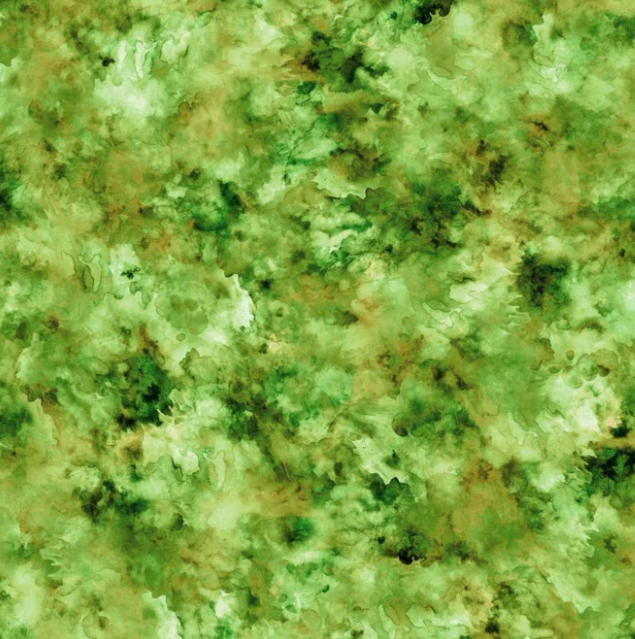 108" Moss Watercolor