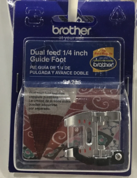 Dual Feed 1/4 inch guide foot