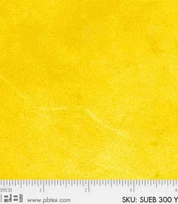 P&B Textiles Yellow Suede SUEB300Y