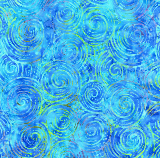 Dotted Swirl Tonga Batik TONGA-B1957 ISLAND