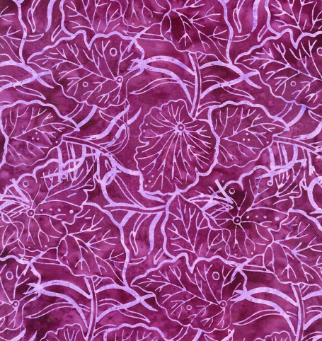 Aquaplants Tonga Batik TONGA-B7123 PLUM