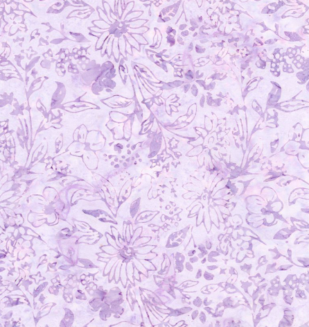 Floral Tonga Batik TONGA-B3558 LILAC