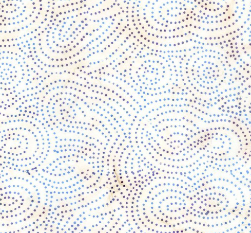 Dots Eight Shape Tonga Batik TONGA-B3137 COURT