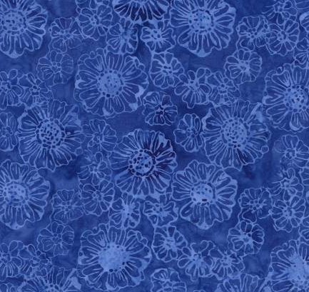 Calendula Tonga Batik TONGA-B3290 ROYAL