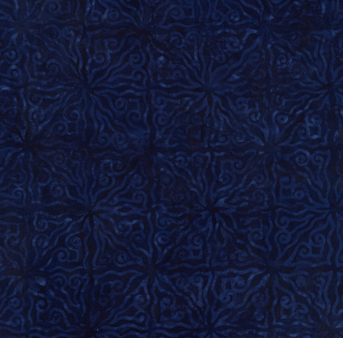 Blue Etching Tonga Batik TONGA-B2012 NAVY