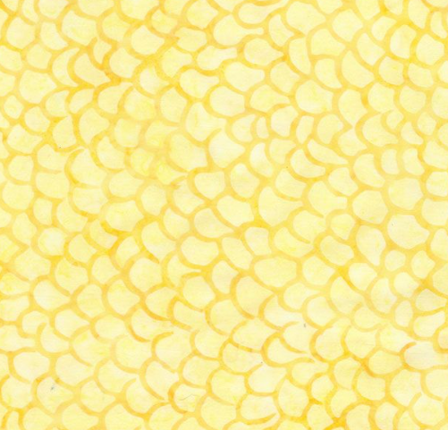 Fish Scales Tonga Batik TONGA-B2514 BUTTER
