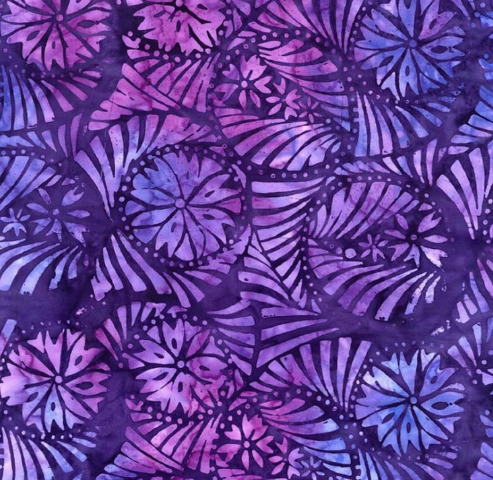 Purple Tonga Batik TONGA-B3138 PURPLE