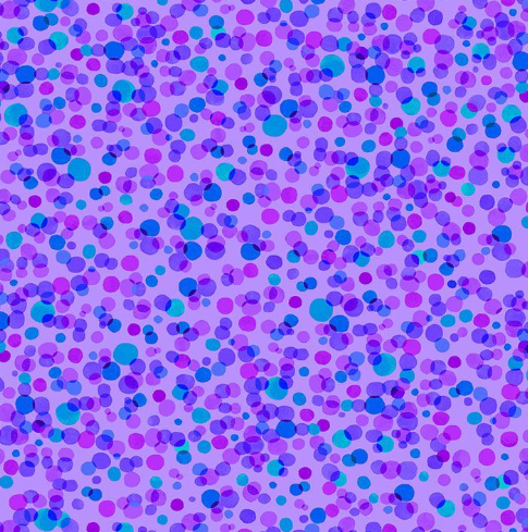Hydrangea Dots DOT-CD3389 PURPLE