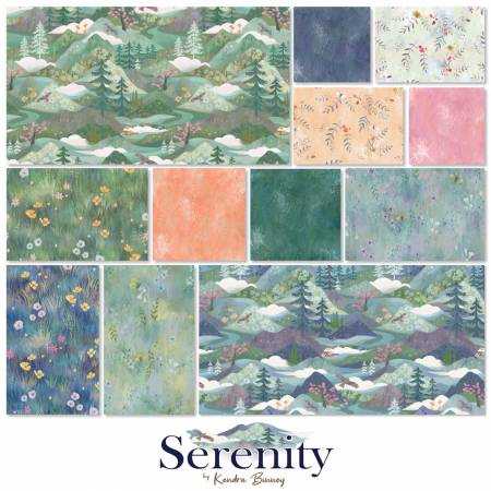 5" in Squares Serenity, 42pcs