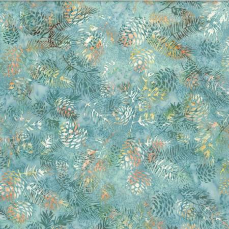 Batik Big Floral H-Ms Aqua